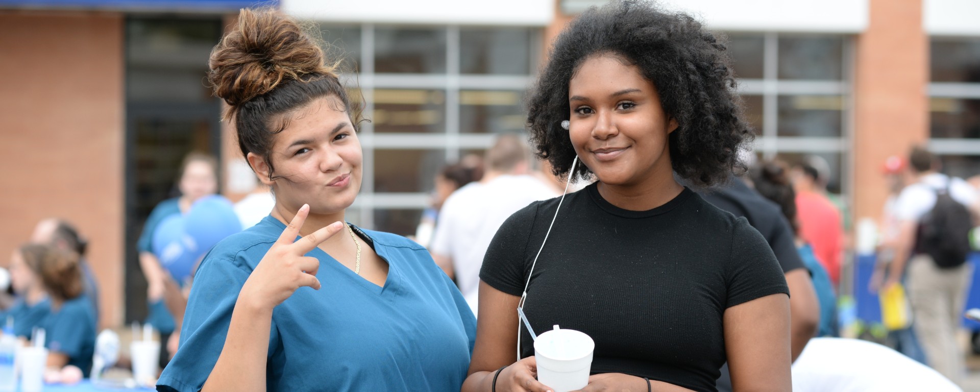 two female students