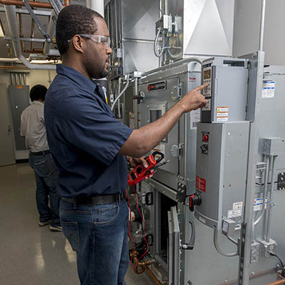 student in Midwest Training Center