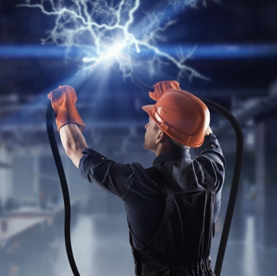 image of electrician